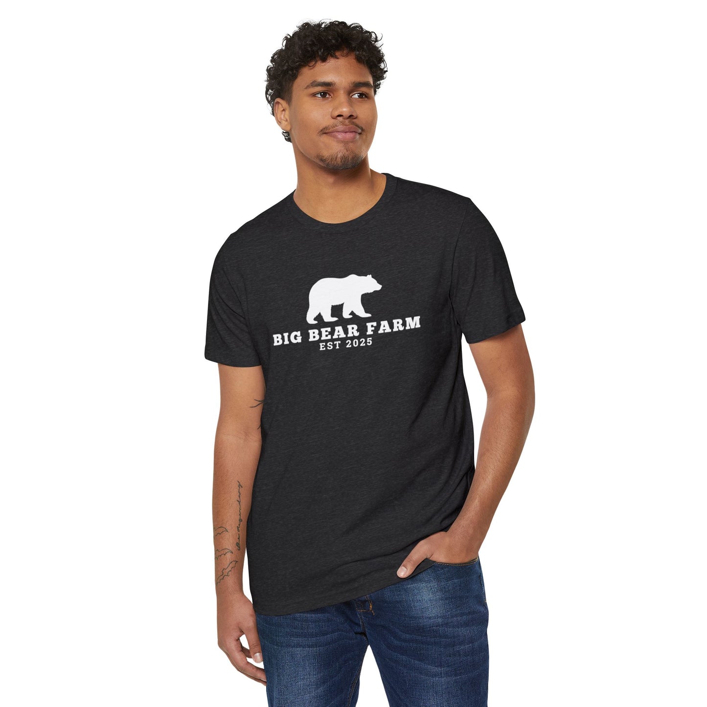 BIG BEAR FARM W M UNISEX Recycled ORGANIC T-Shirt