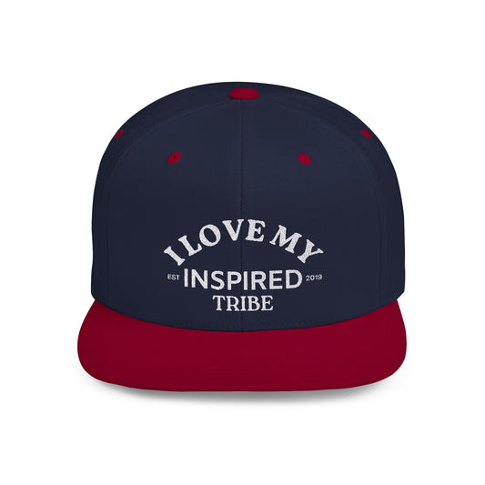 LOVE MY INSPIRED TRIBE Flat Bill Snapback