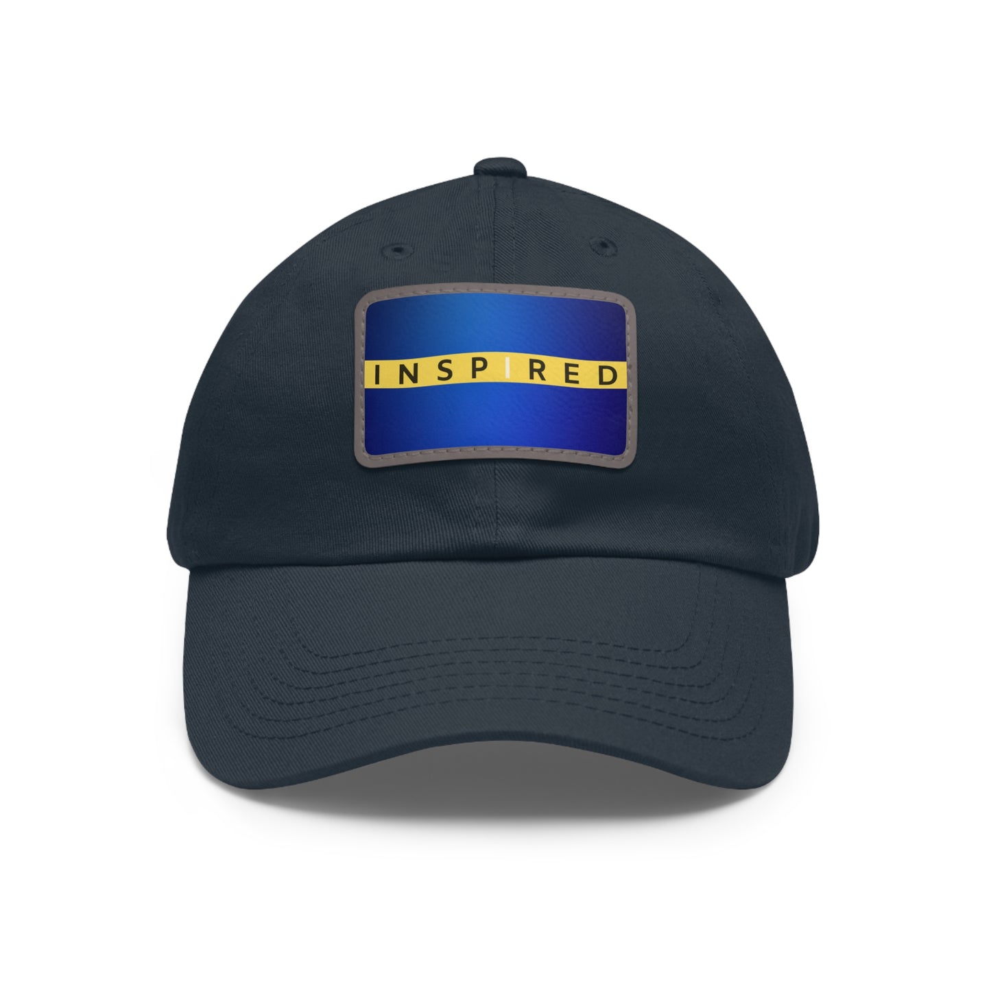INSPIRED HWWF Dad Hat with Leather Patch