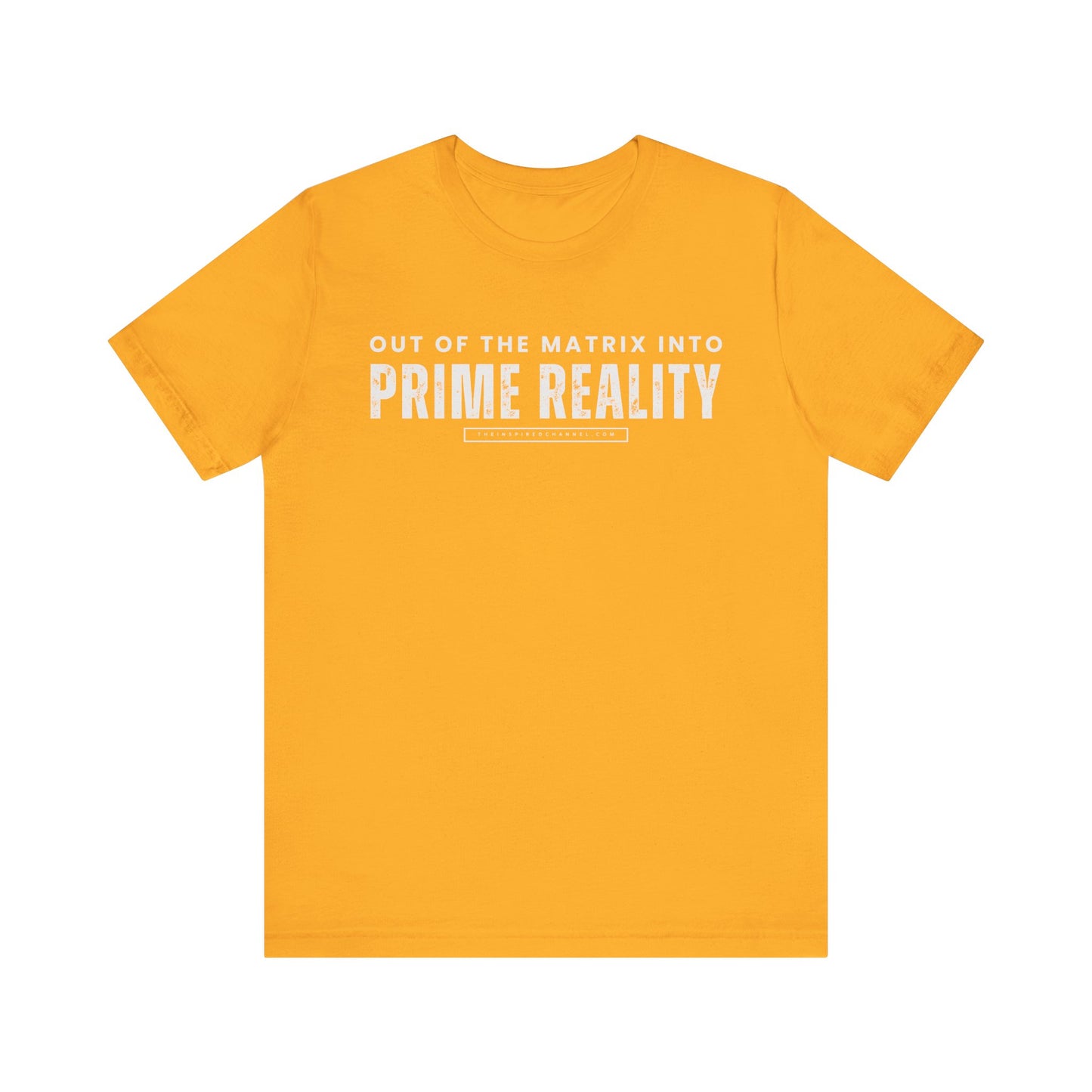 PRIME REALITY UNISEX Jersey Short Sleeve Tee