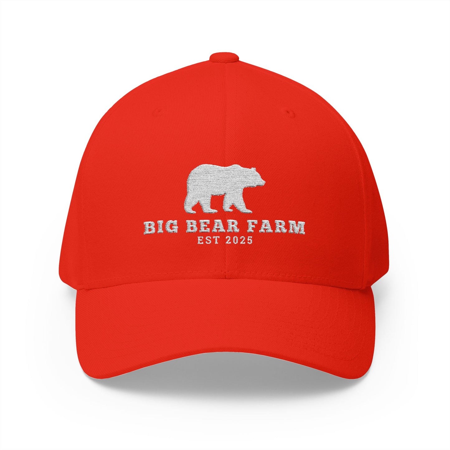 Big Bear Farm Closed-Back Structured Cap