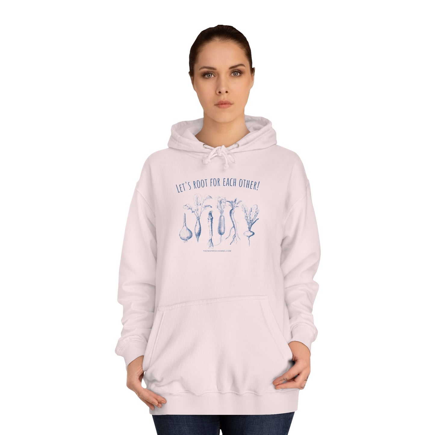 INSPIRED GARDEN L UNISEX College Hoodie