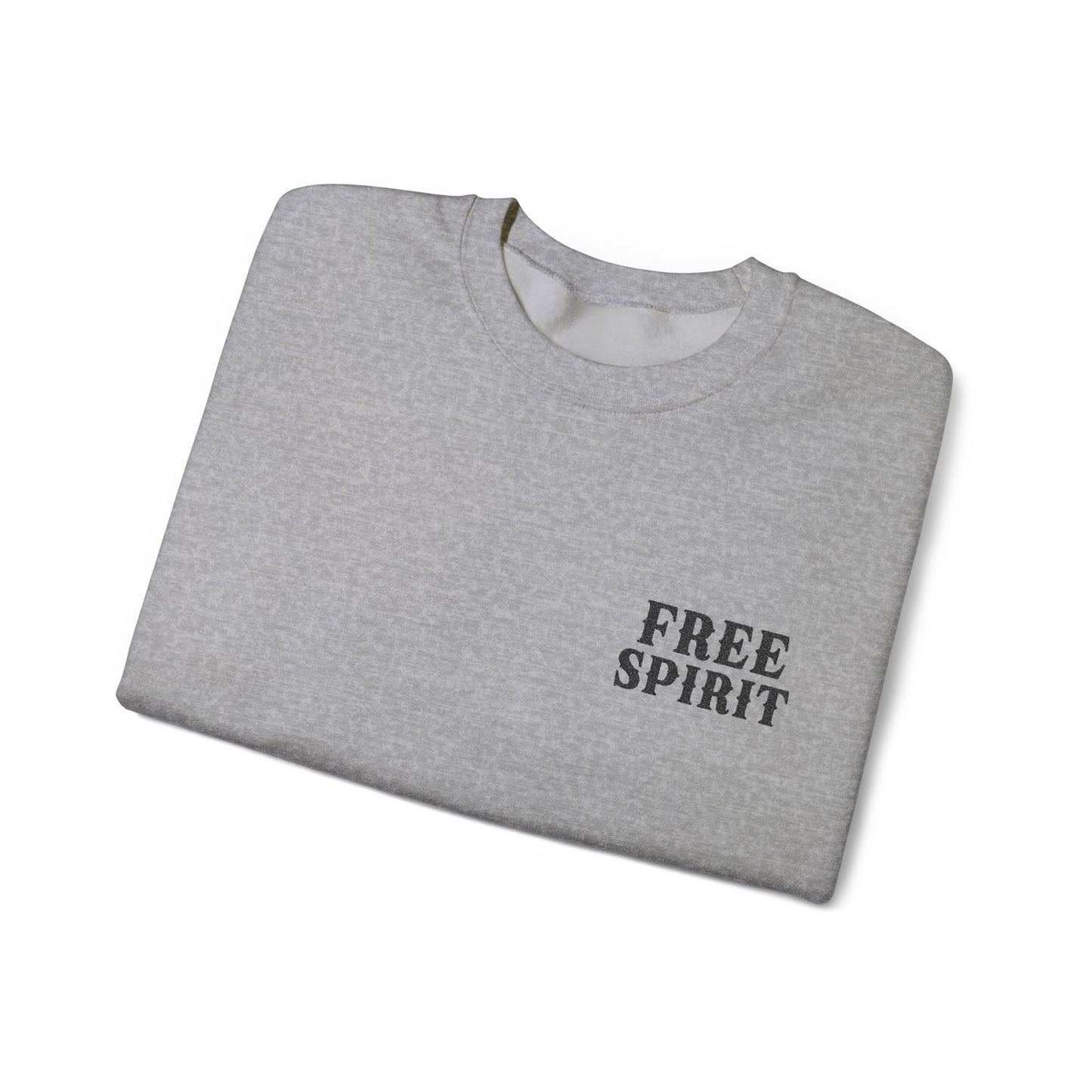 FREE SPIRIT EMBROIDERED Unisex Heavy Blend™ Crewneck Sweatshirt