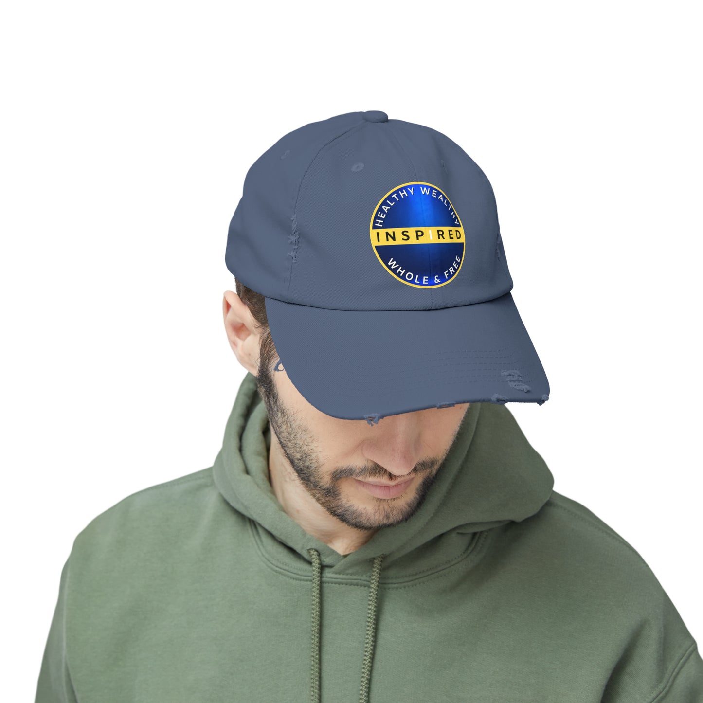 INSPIRED HWWF Unisex Distressed Cap