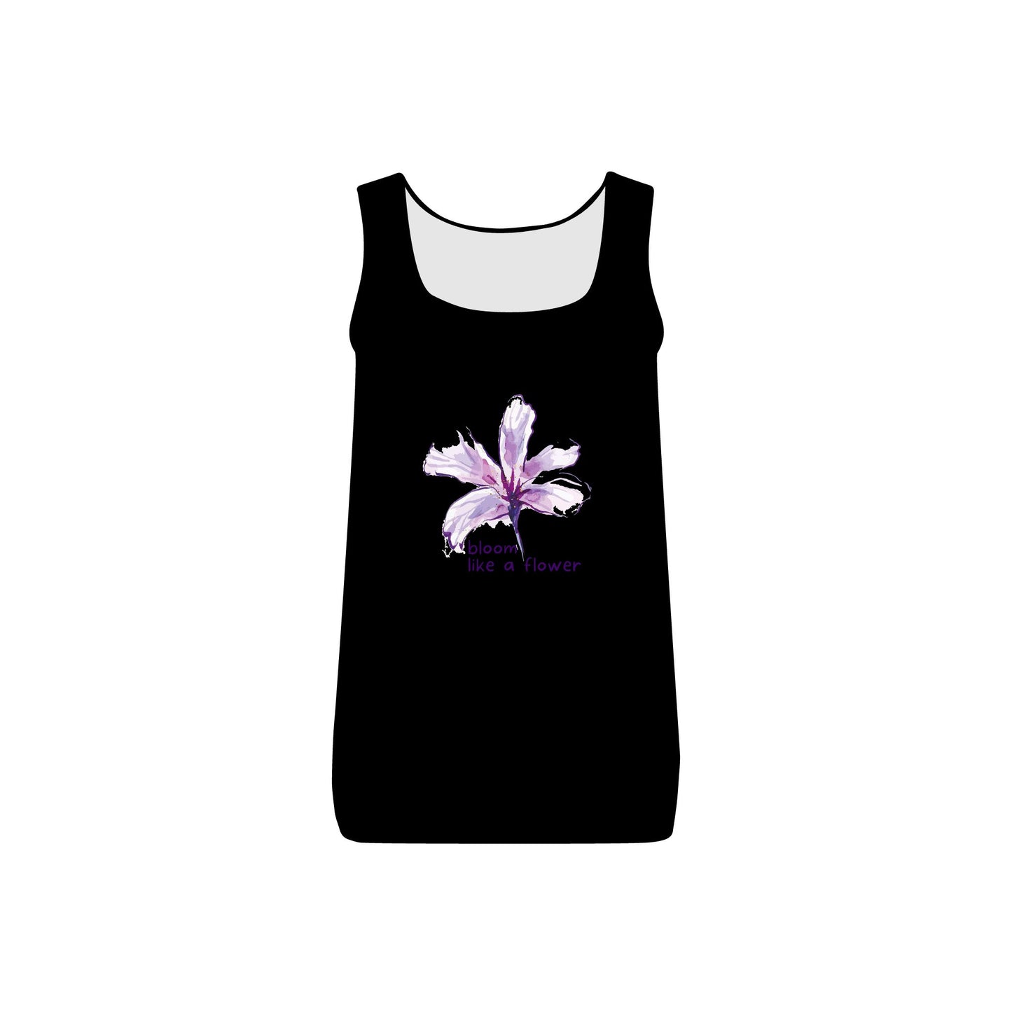 INSPIRED GARDEN WOMEN'S Micro Ribbed Tank