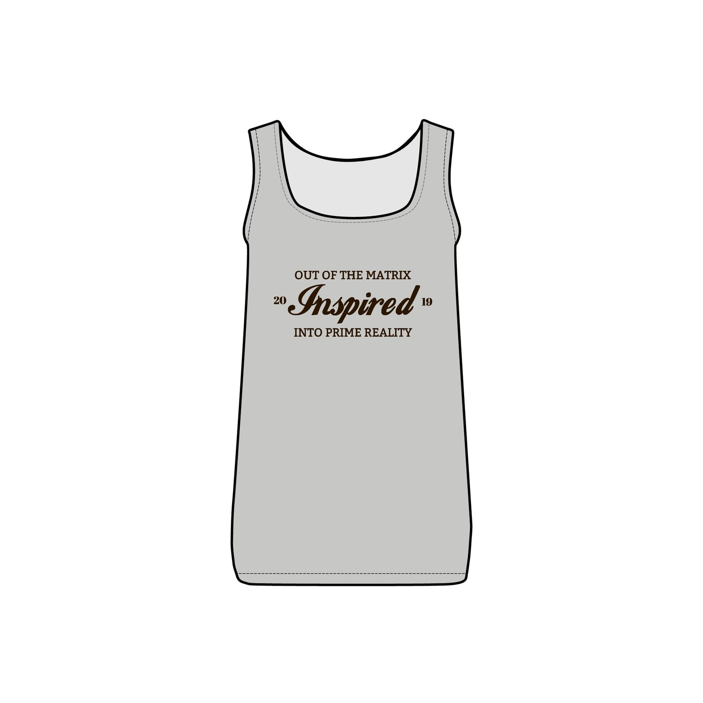 INSPIRED PRIME REALITY  Women's Micro Ribbed Tank