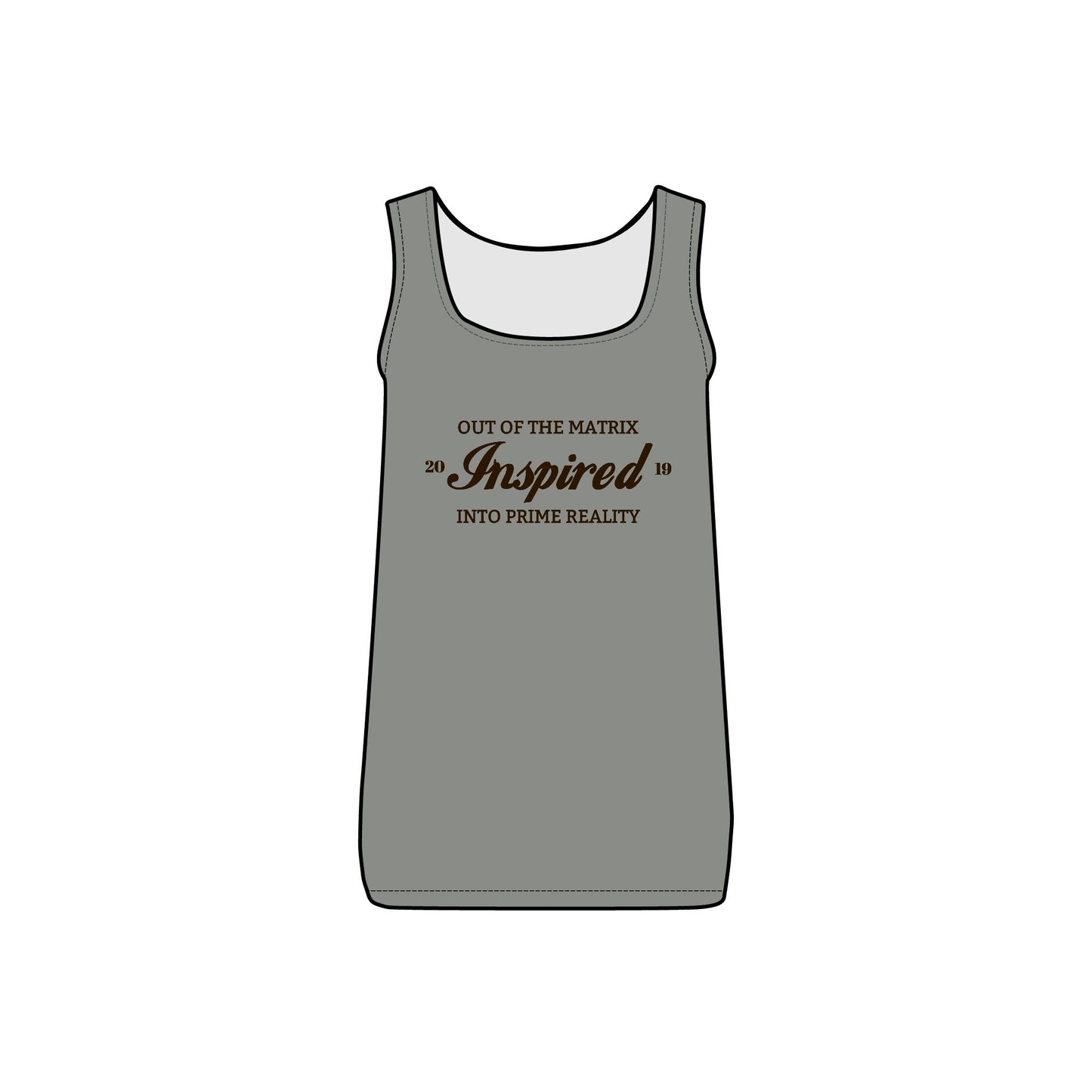 INSPIRED PRIME REALITY  Women's Micro Ribbed Tank