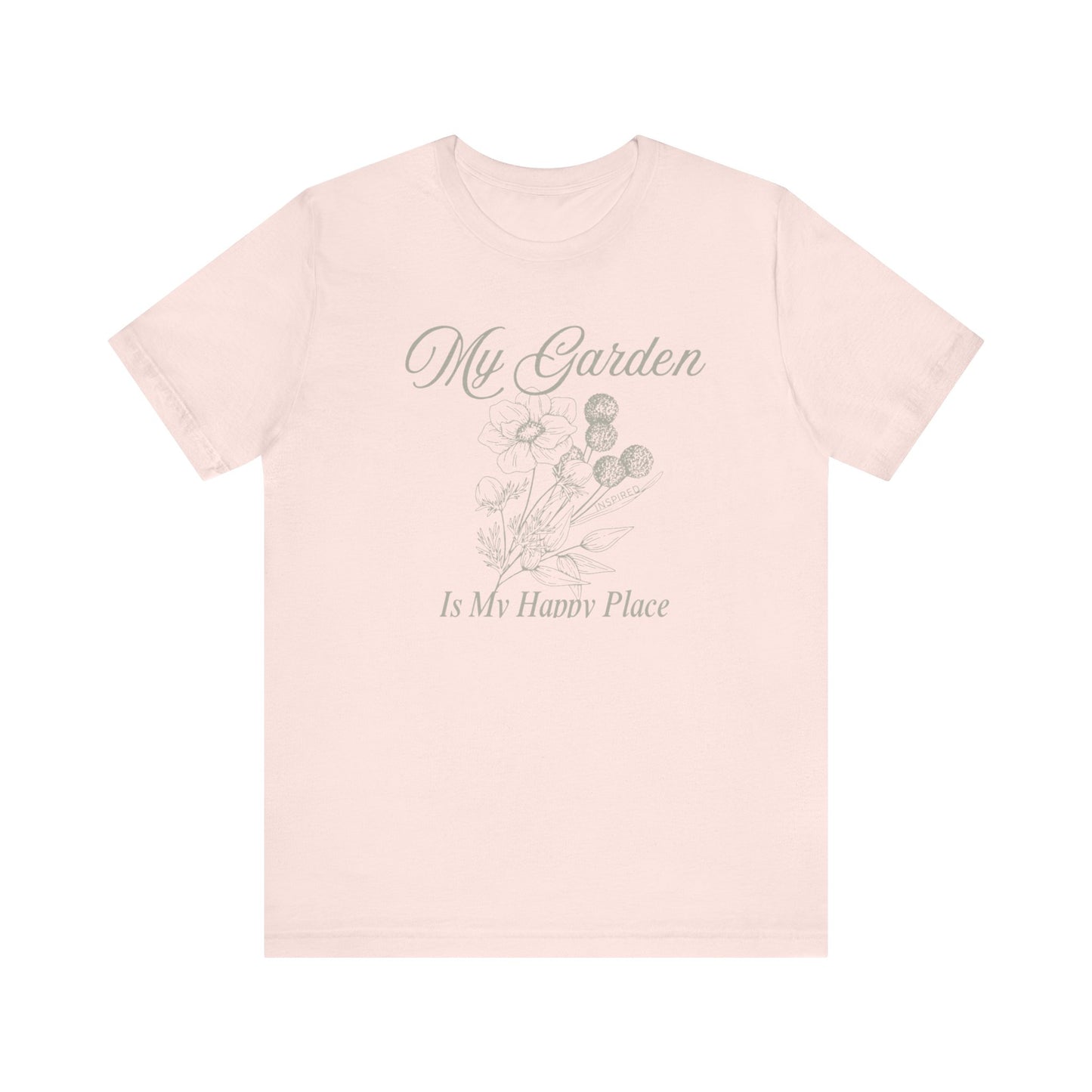 INSPIRED GARDEN M Unisex Jersey Short Sleeve Tee