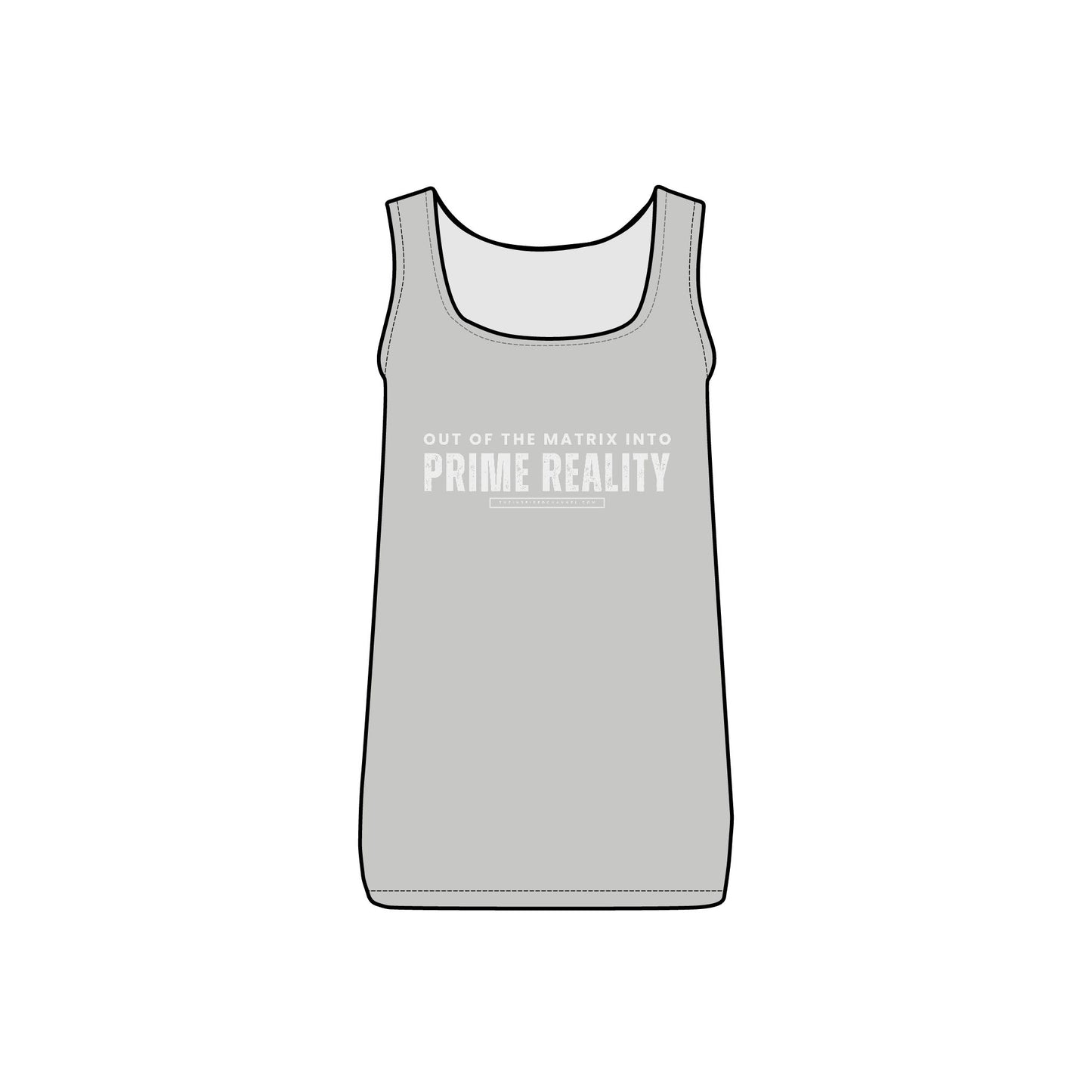 PRIME REALITY Women's Micro Ribbed Tank