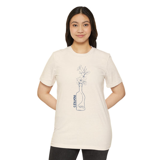 INSPIRED GARDEN V Unisex Recycled ORGANIC T-Shirt