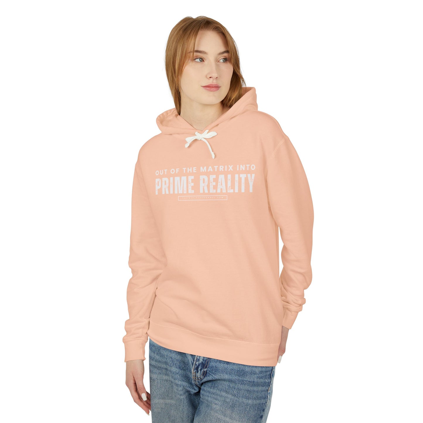 PRIME REALITY Unisex Lightweight Hooded Sweatshirt