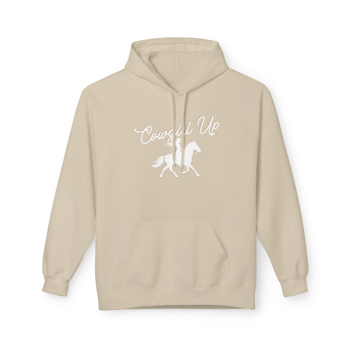 COWGIRL UP UNISEX Midweight Softstyle Fleece Hoodie