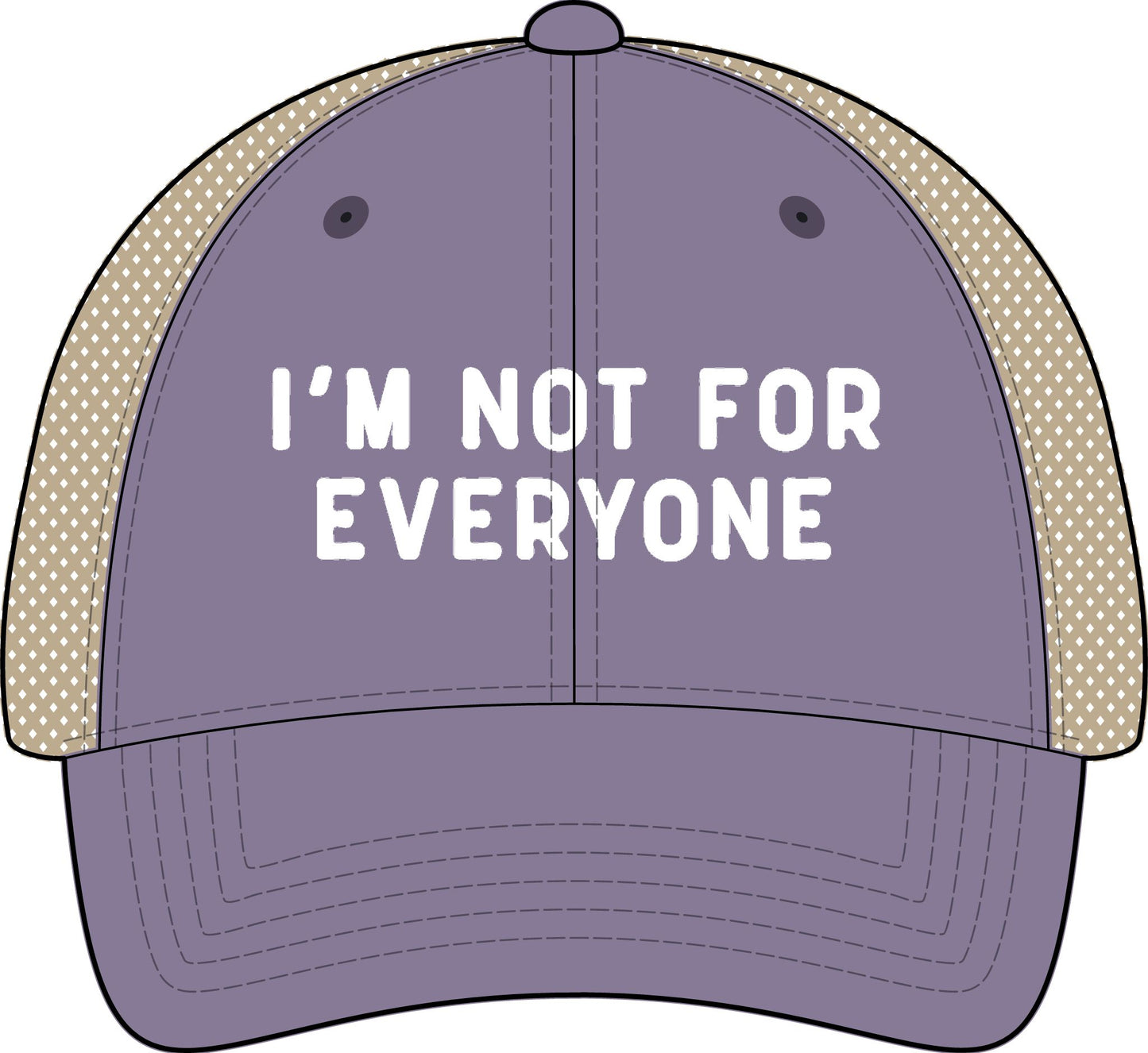 INSPIRED Everyone Women's Washed Mesh-Back Cap Embroidered