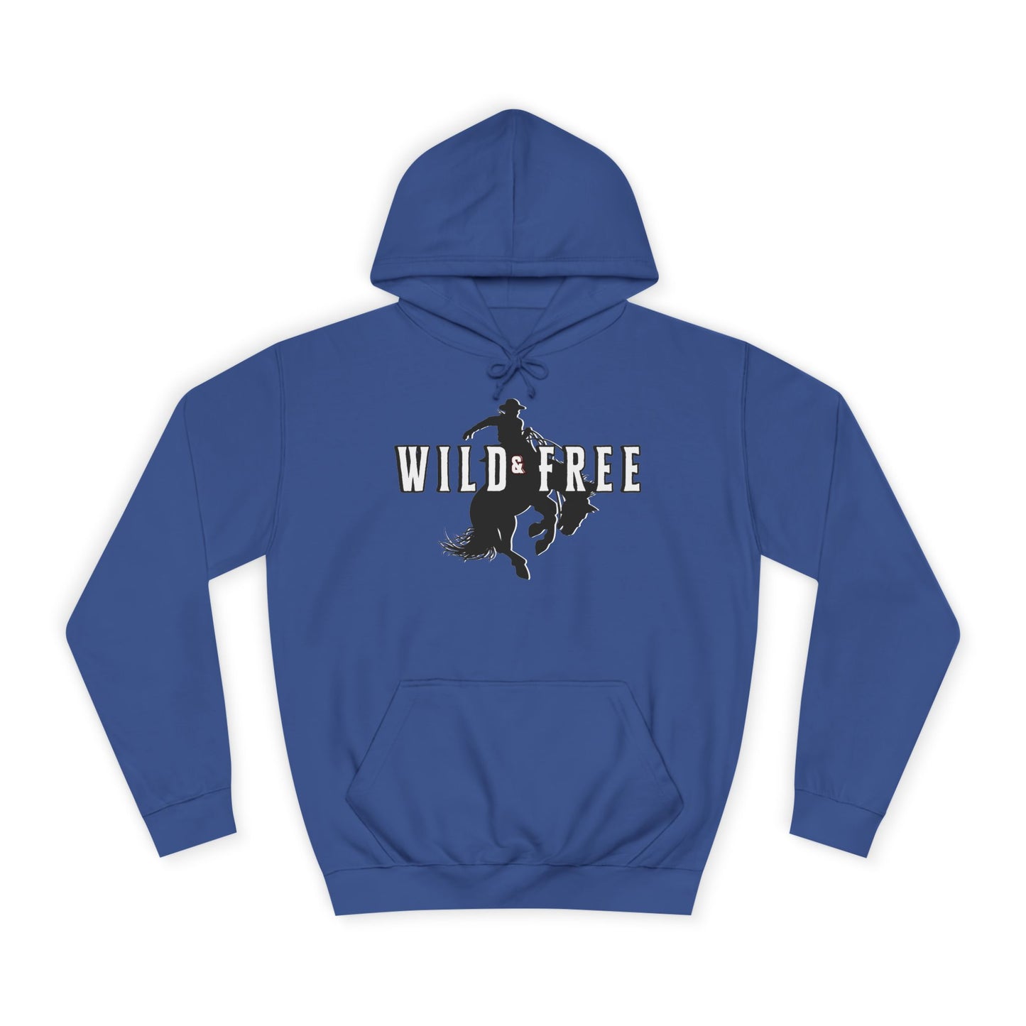COWBOY WILD AND FREE B UNISEX College Hoodie