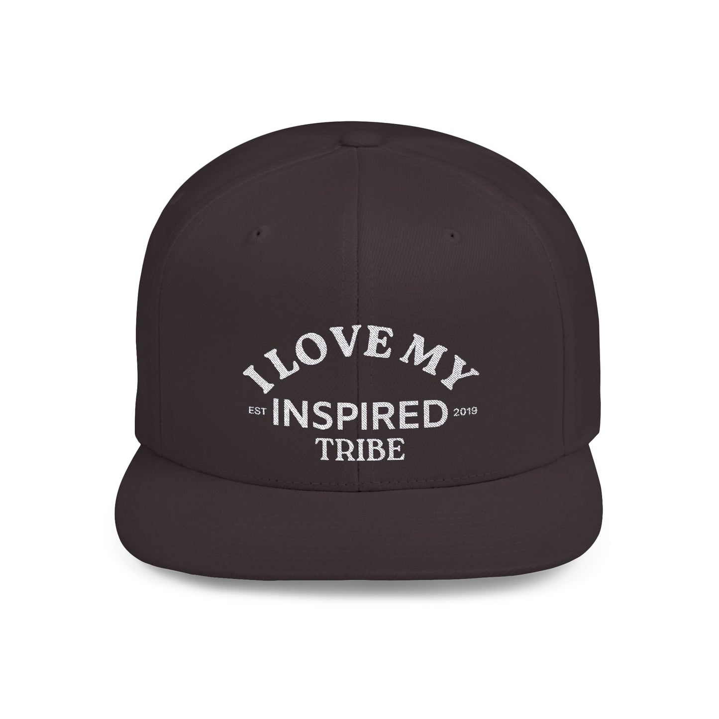LOVE MY INSPIRED TRIBE Flat Bill Snapback
