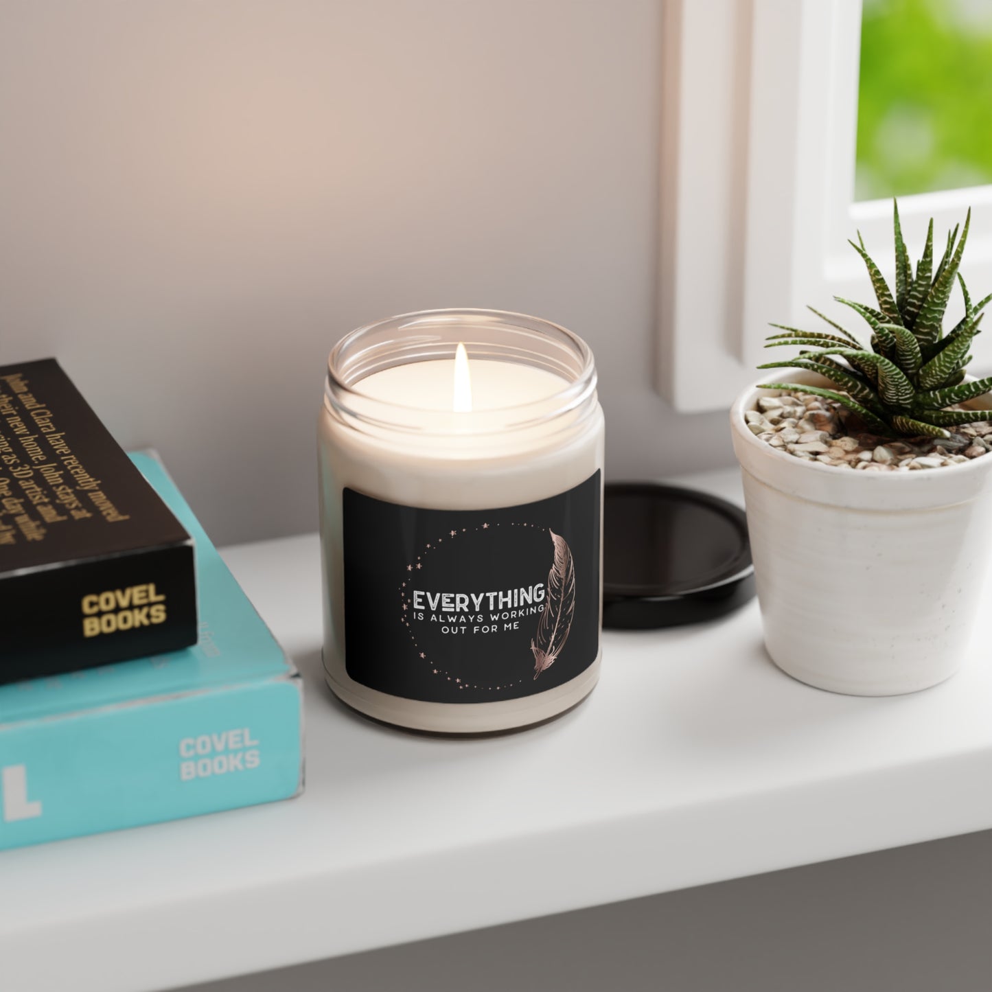 INSPIRED Everything is always... Scented Soy Candle, 9oz