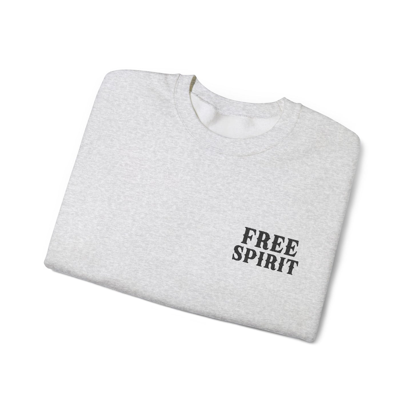 FREE SPIRIT EMBROIDERED Unisex Heavy Blend™ Crewneck Sweatshirt