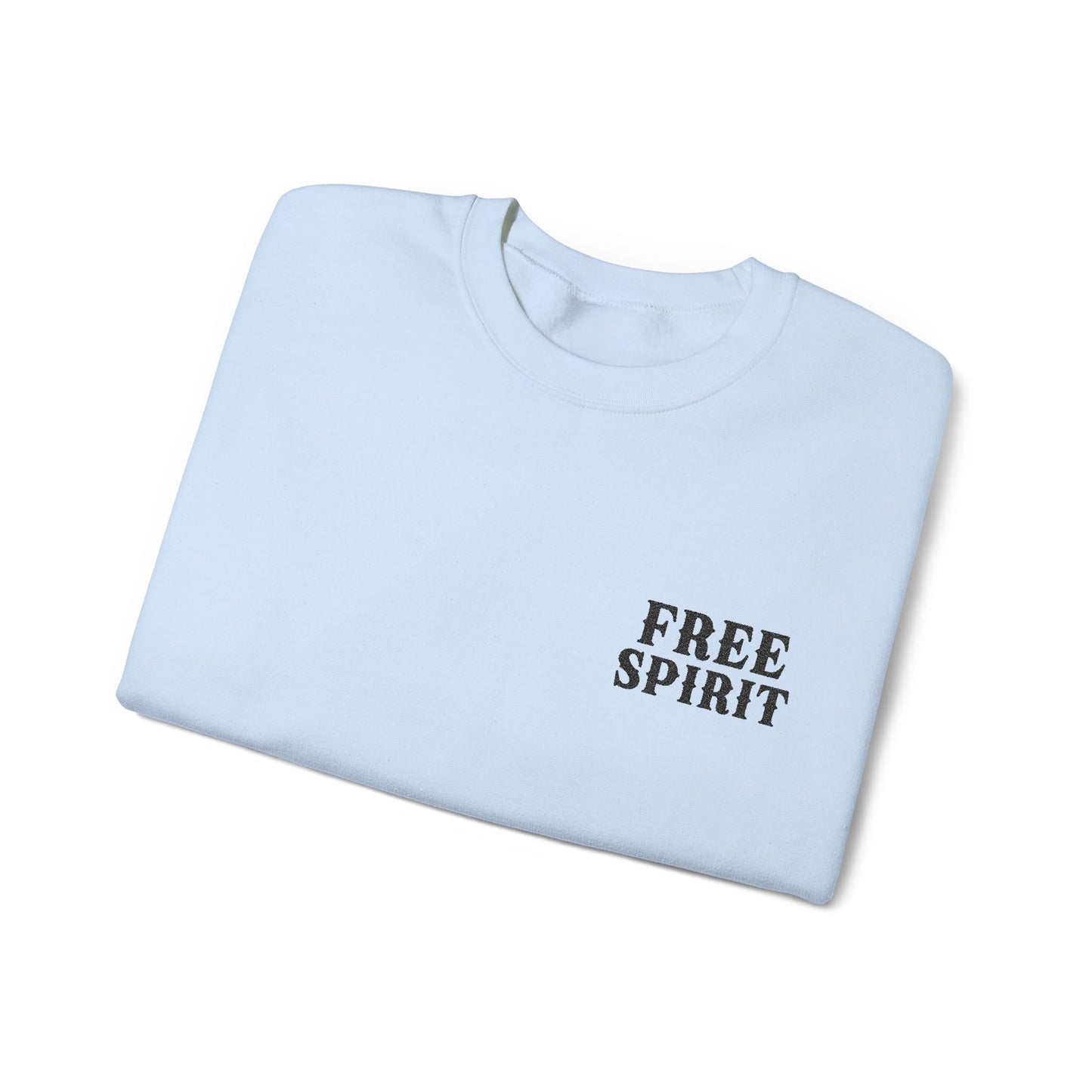 FREE SPIRIT EMBROIDERED Unisex Heavy Blend™ Crewneck Sweatshirt