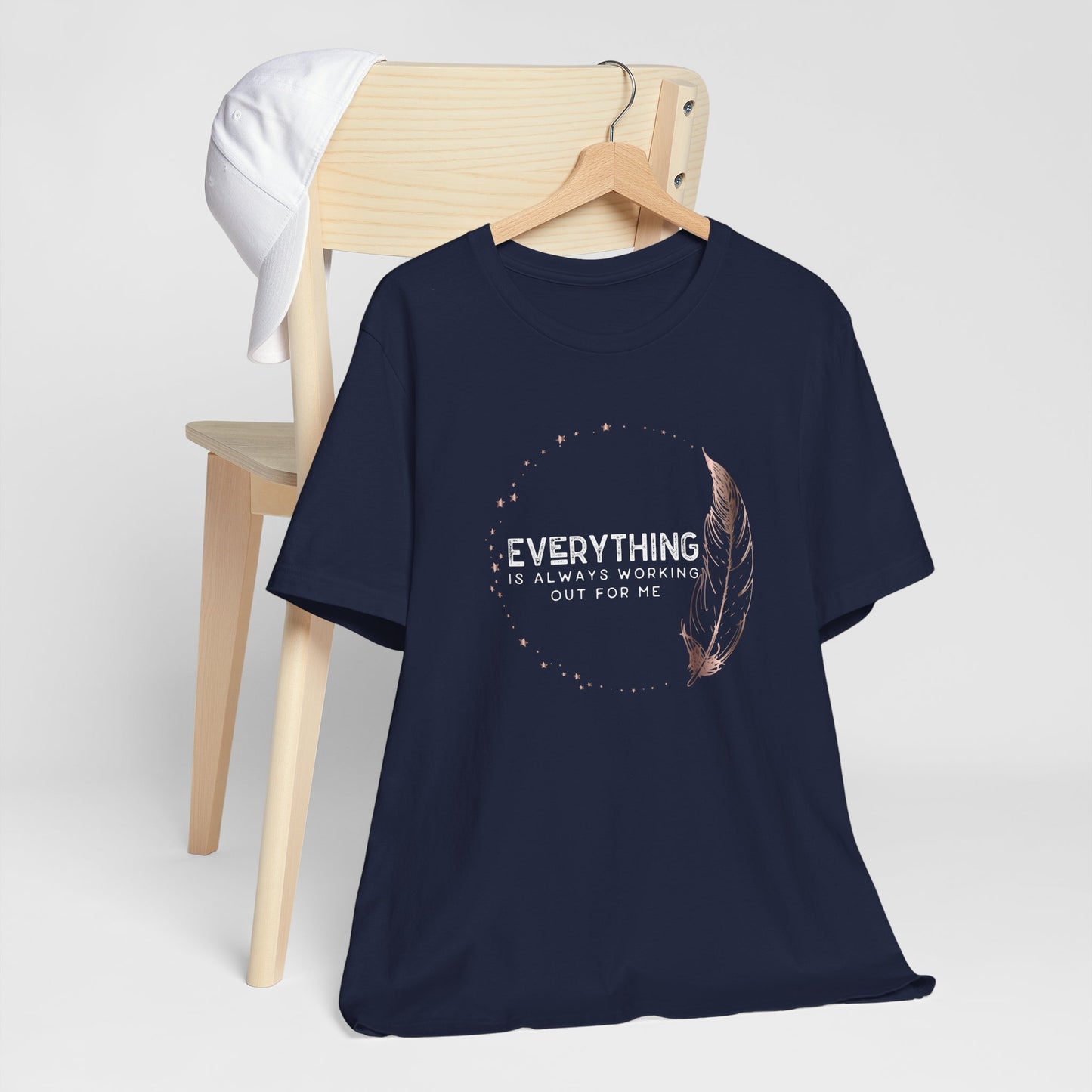 INSPIRED Everything is always ... Jersey Short Sleeve Tee