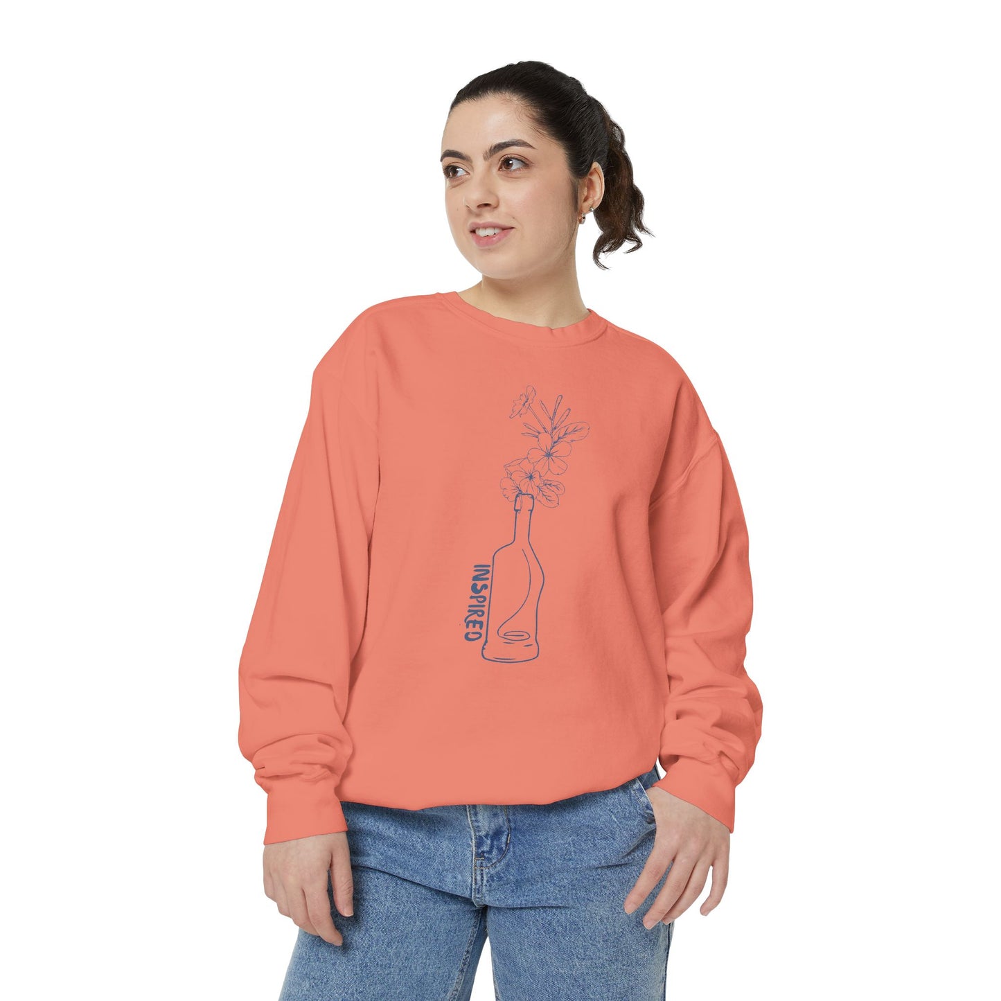 INSPIRED GARDEN V Unisex Dyed Sweatshirt