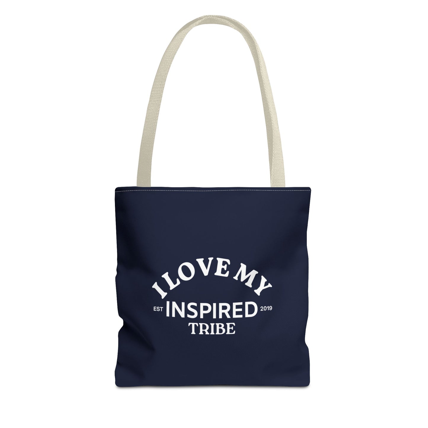 I LOVE MY INSPIRED TRIBE Tote Bag (AOP)