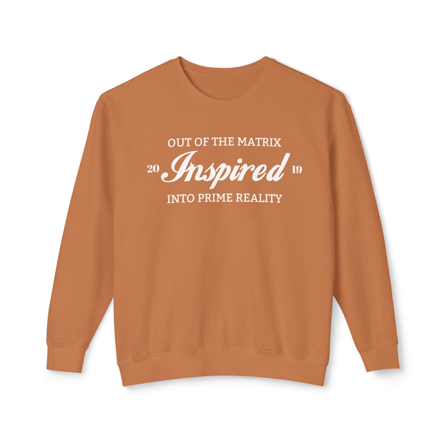 INSPIRED PRIME REALITY Unisex Lightweight Crewneck Sweatshirt W