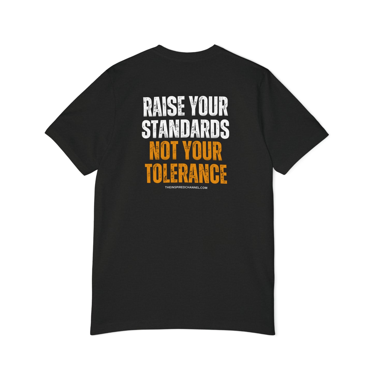 INSPIRED Men Raise Your Standards USA-Made Unisex Short-Sleeve Jersey T-Shirt