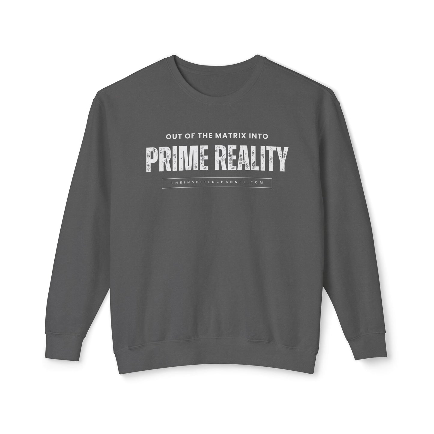 PRIME REALITY Unisex Lightweight Crewneck Sweatshirt