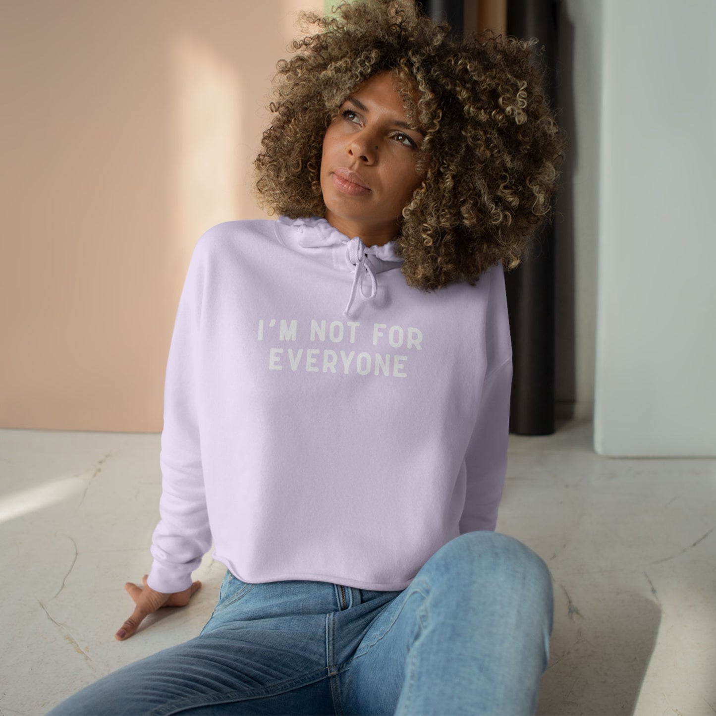 INSPIRED Everyone Crop Hoodie