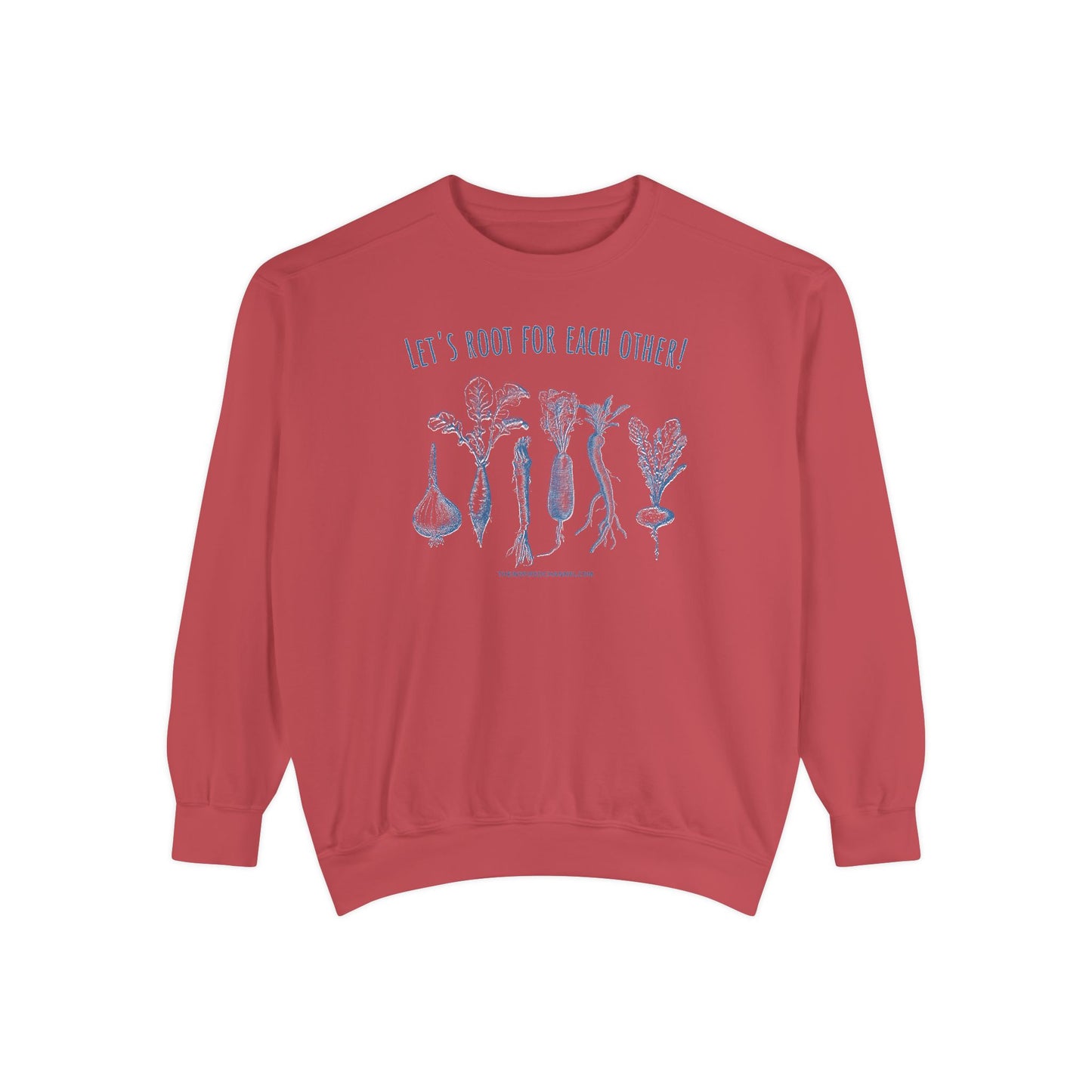 INSPIRED GARDEN L Unisex Dyed Sweatshirt