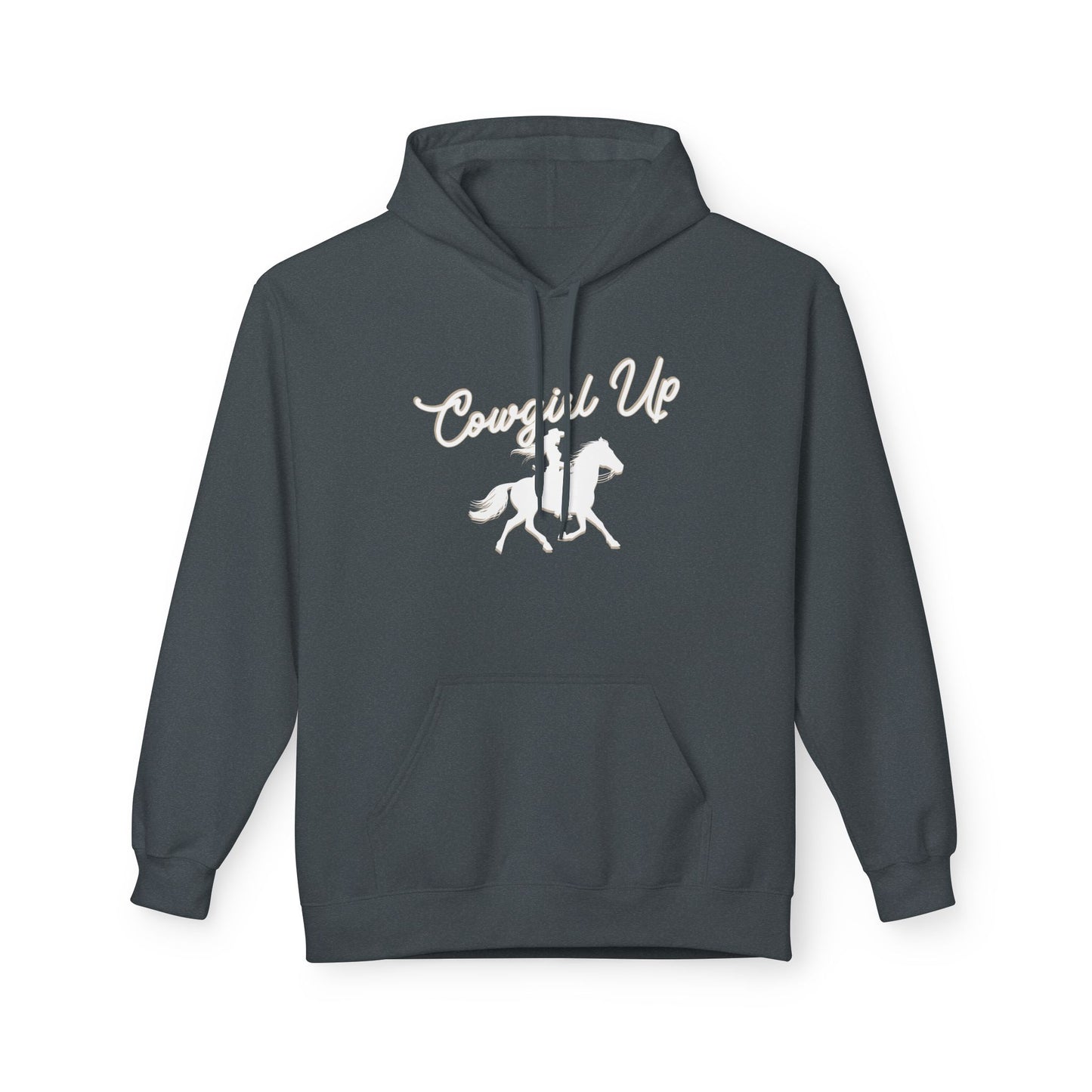 COWGIRL UP UNISEX Midweight Softstyle Fleece Hoodie
