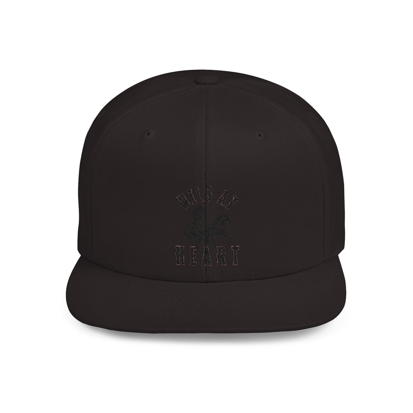 WILD AT HEART Flat Bill Snapback