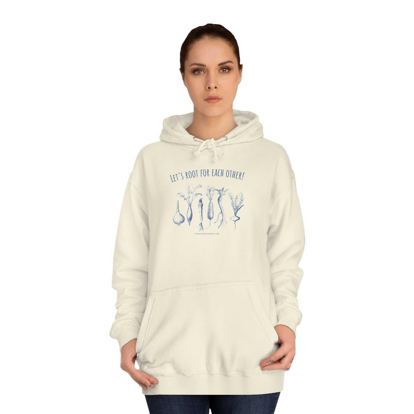 INSPIRED GARDEN L UNISEX College Hoodie