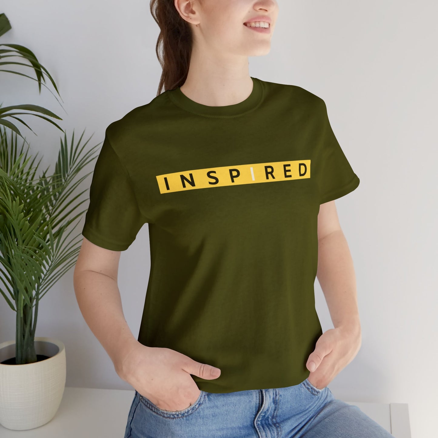 INSPIRED Women Jersey Short Sleeve Tee