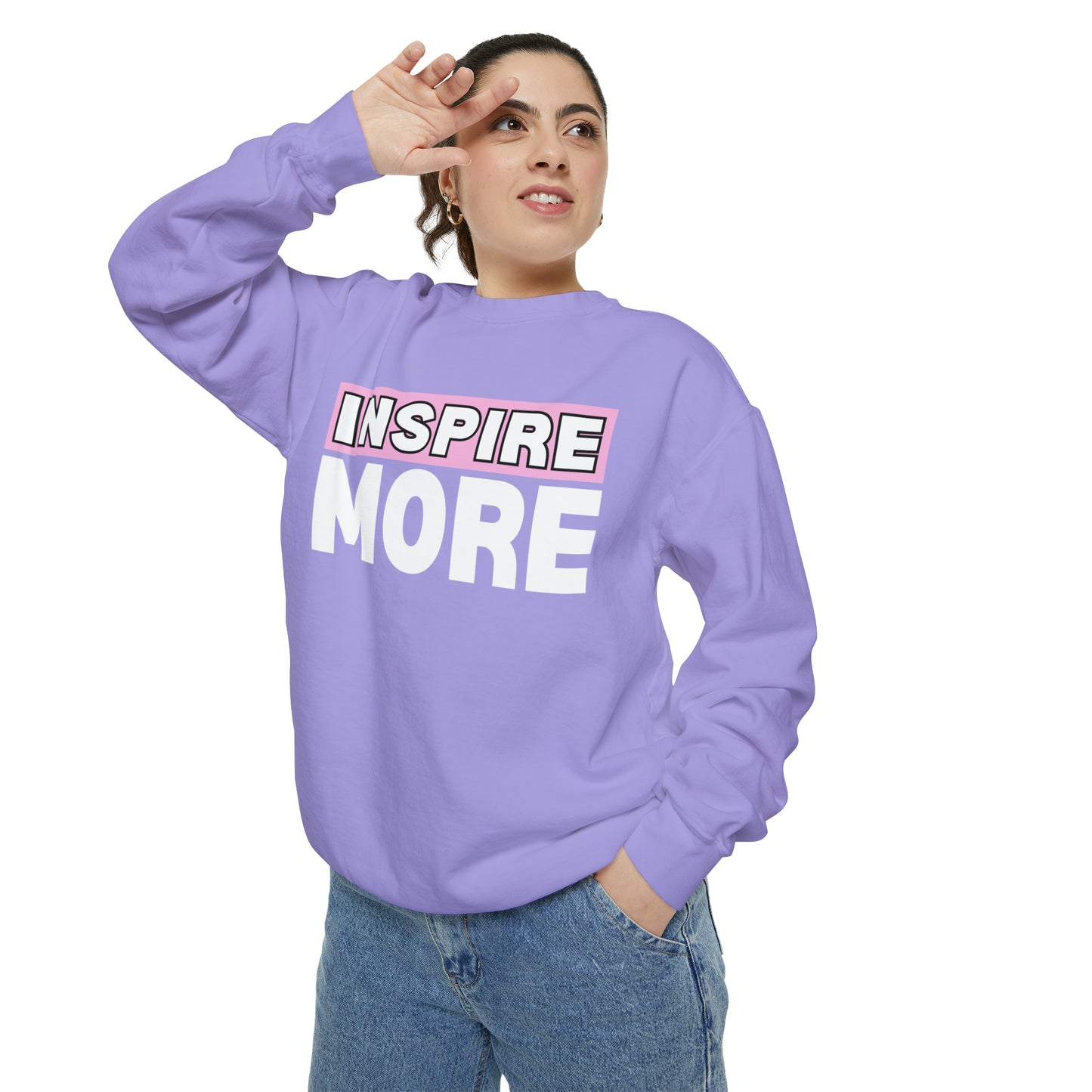 INSPIRED INSPIRE MORE Unisex Dyed Sweatshirt