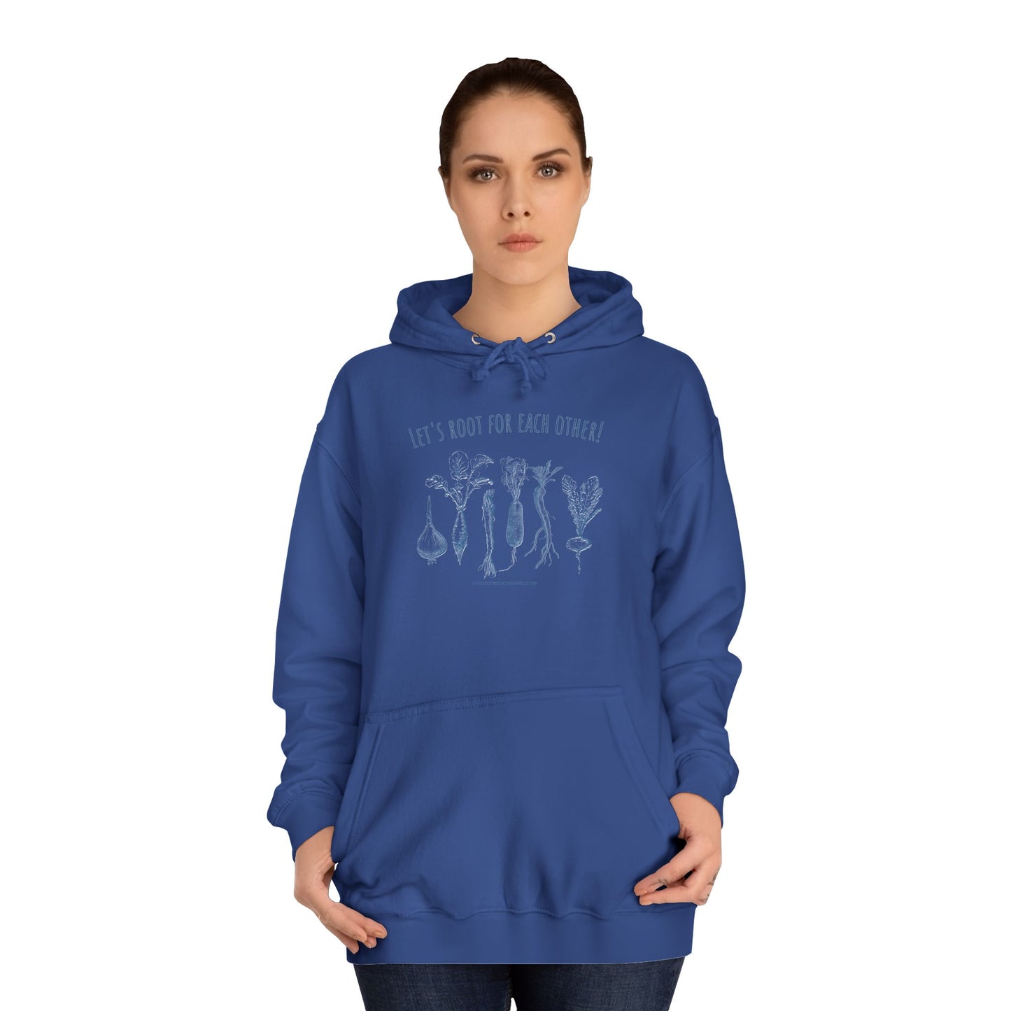 INSPIRED GARDEN L UNISEX College Hoodie