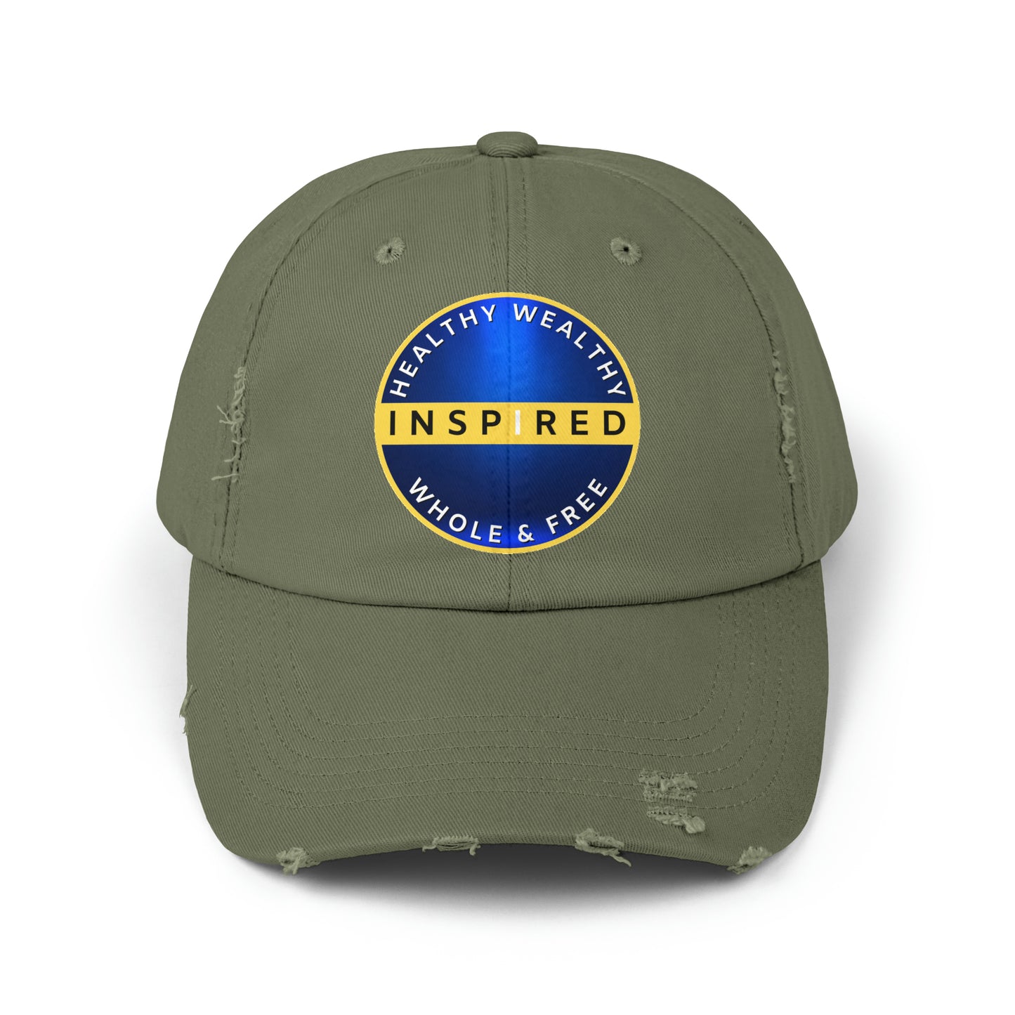 INSPIRED HWWF Unisex Distressed Cap