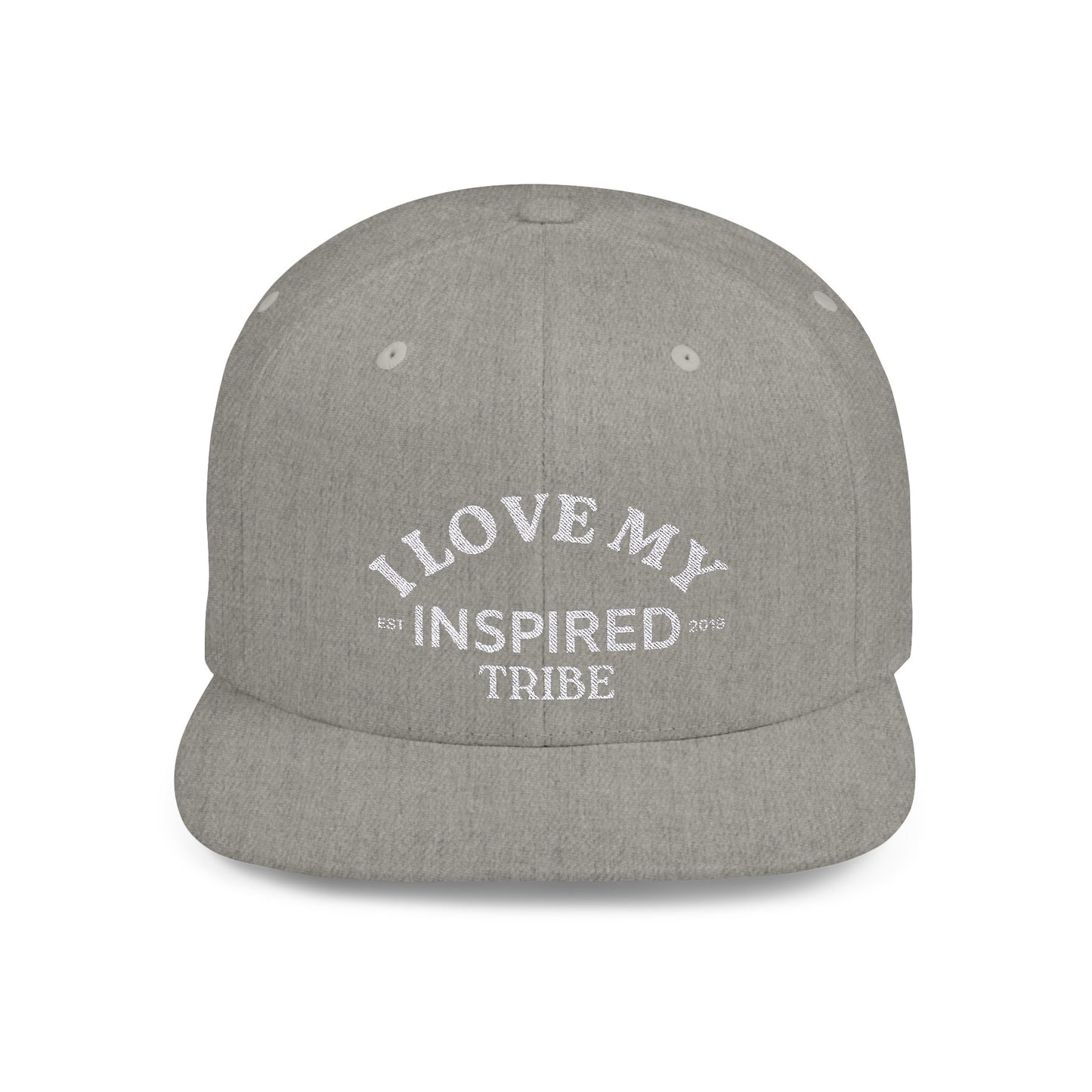 LOVE MY INSPIRED TRIBE Flat Bill Snapback