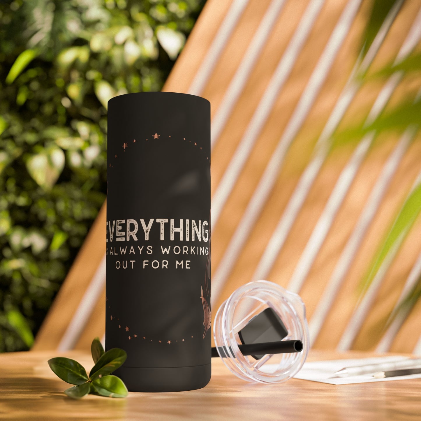 INSPIRED Everything Is Always...Maars Maker Skinny Matte Tumbler, 20oz
