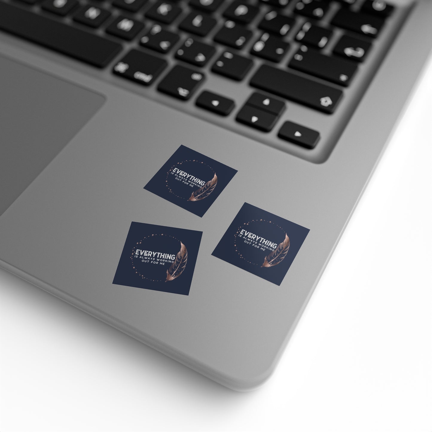 INSPIRED Everything is always... Square Sticker Label Rolls