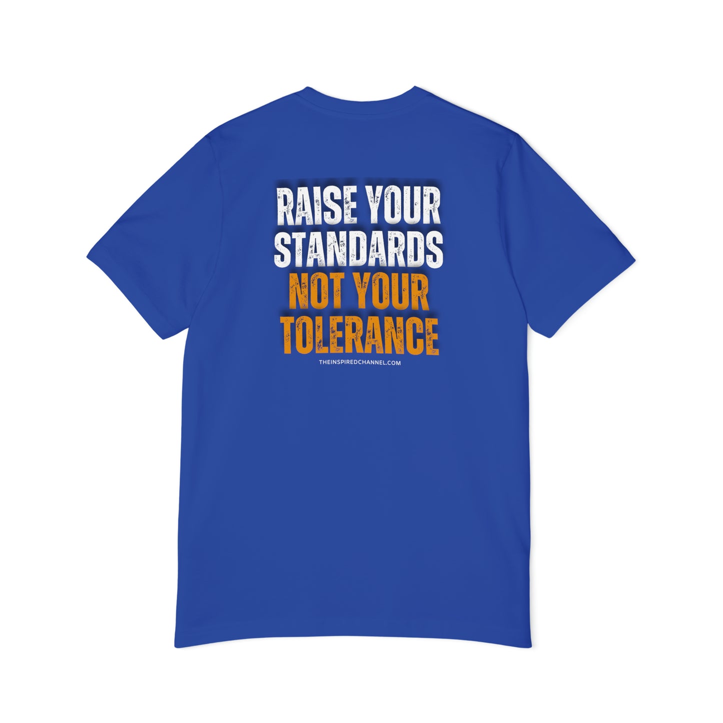 INSPIRED Men Raise Your Standards USA-Made Unisex Short-Sleeve Jersey T-Shirt