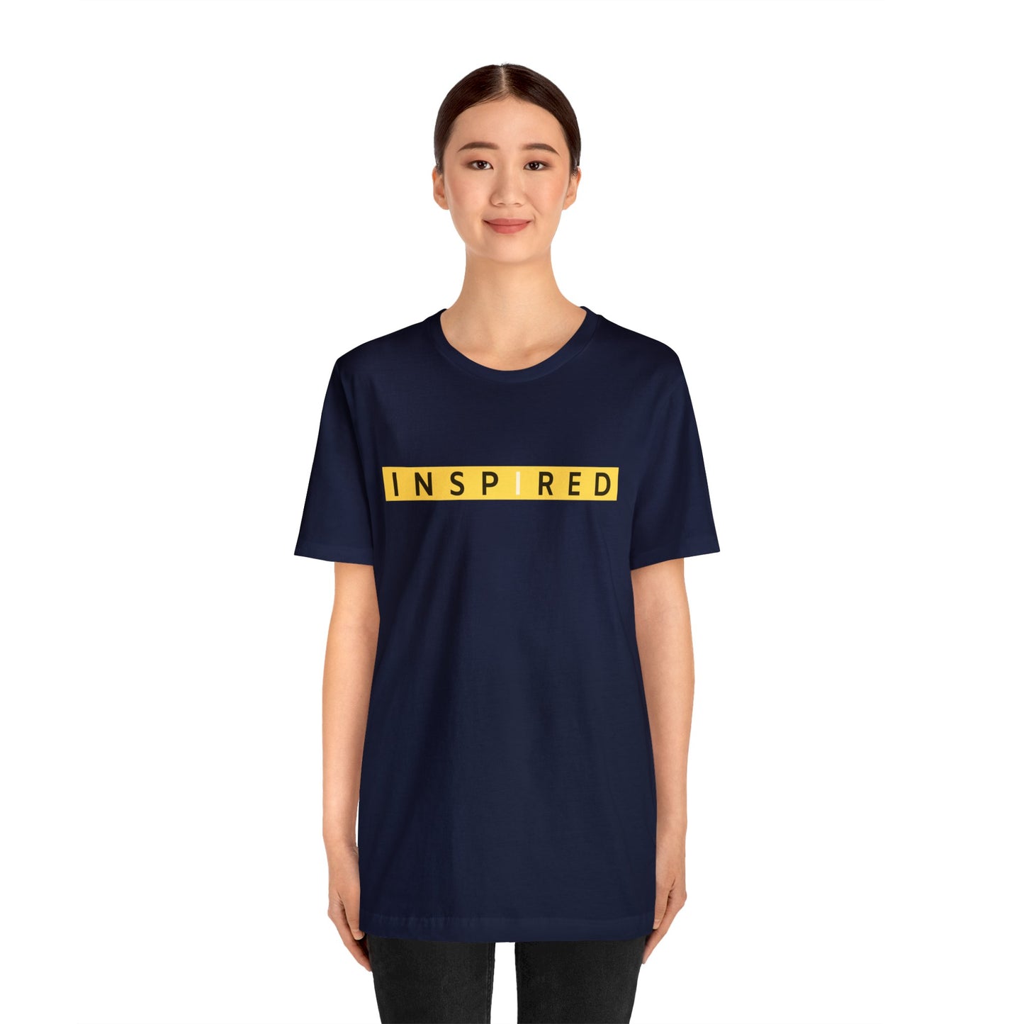 INSPIRED Women Jersey Short Sleeve Tee