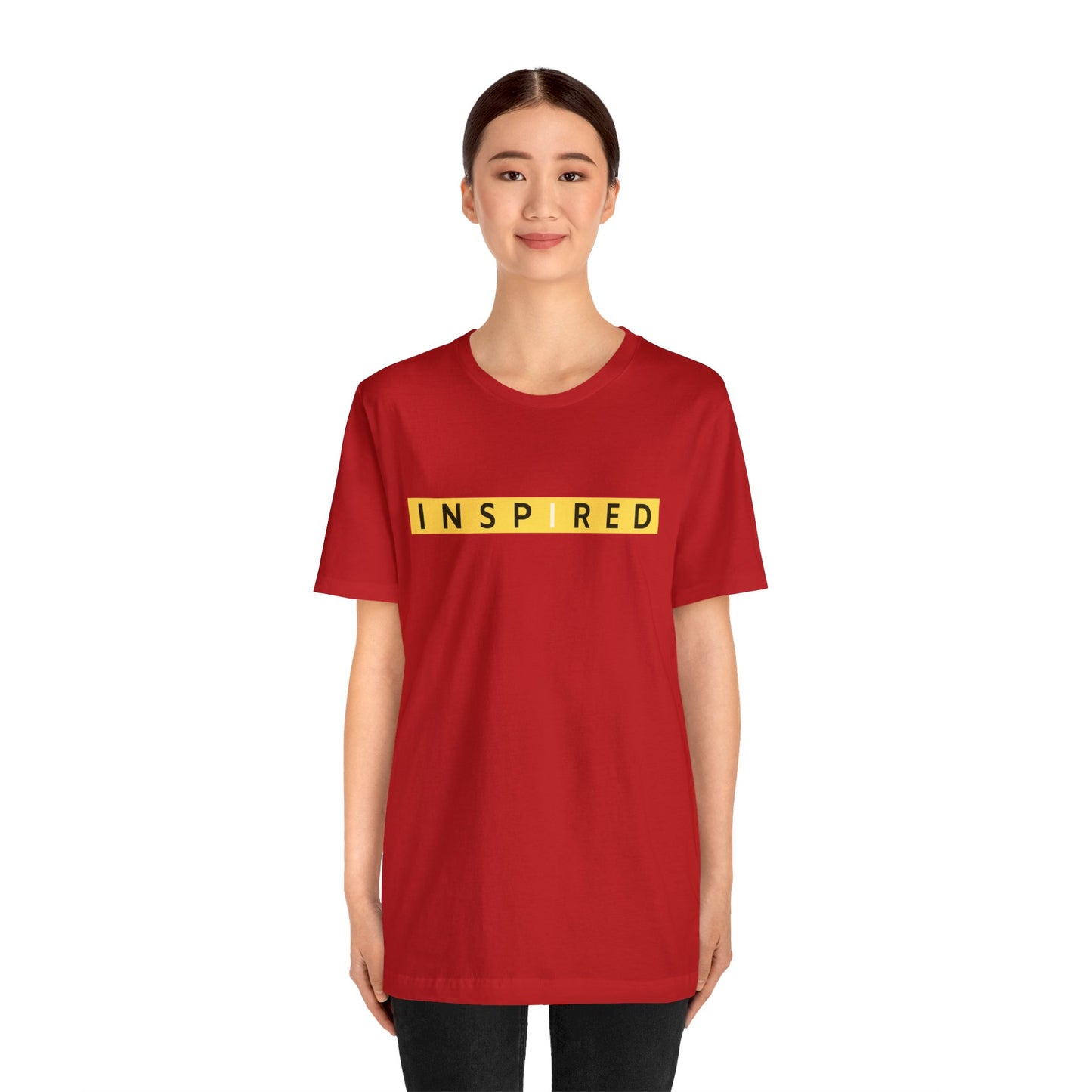 INSPIRED Women Jersey Short Sleeve Tee