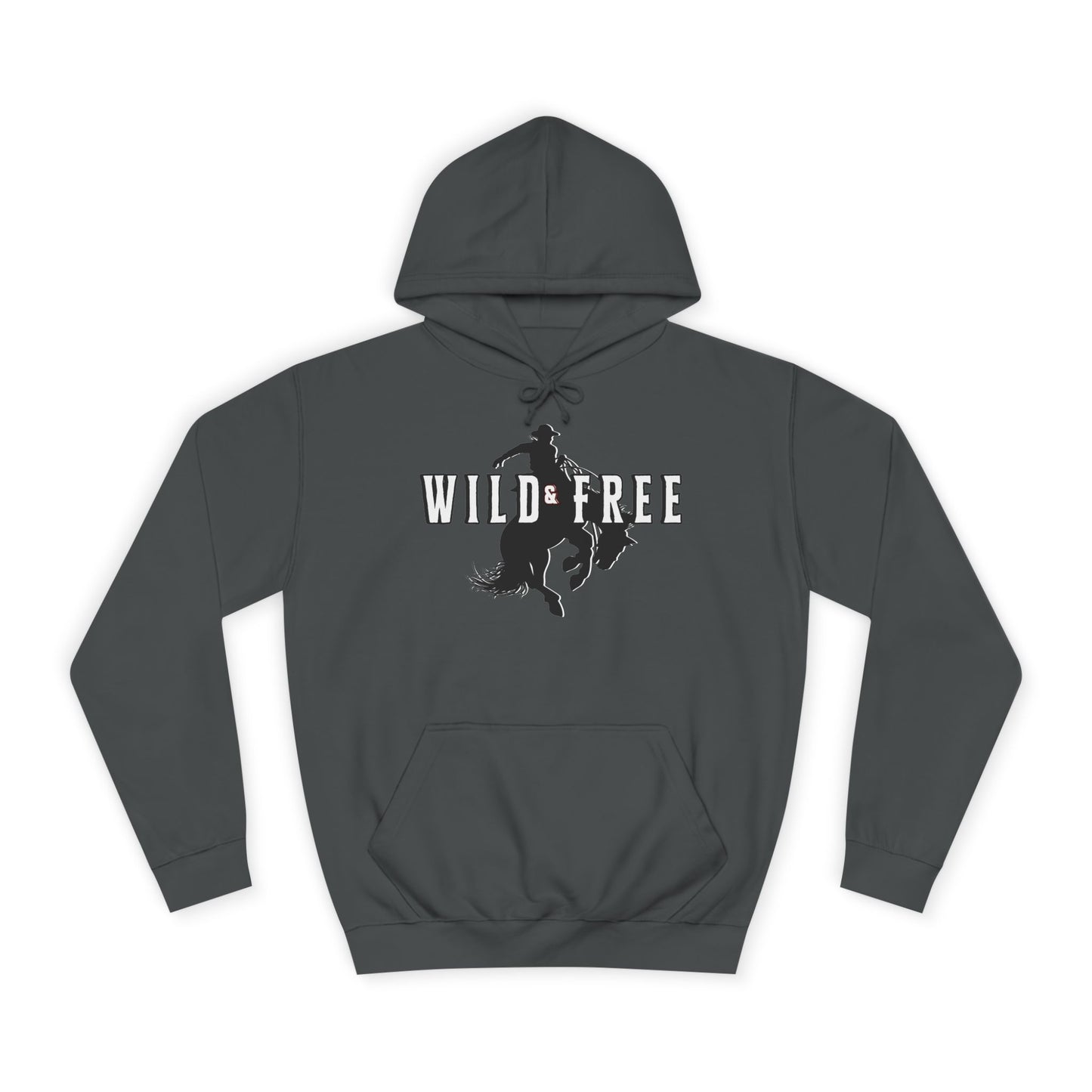 COWBOY WILD AND FREE B UNISEX College Hoodie
