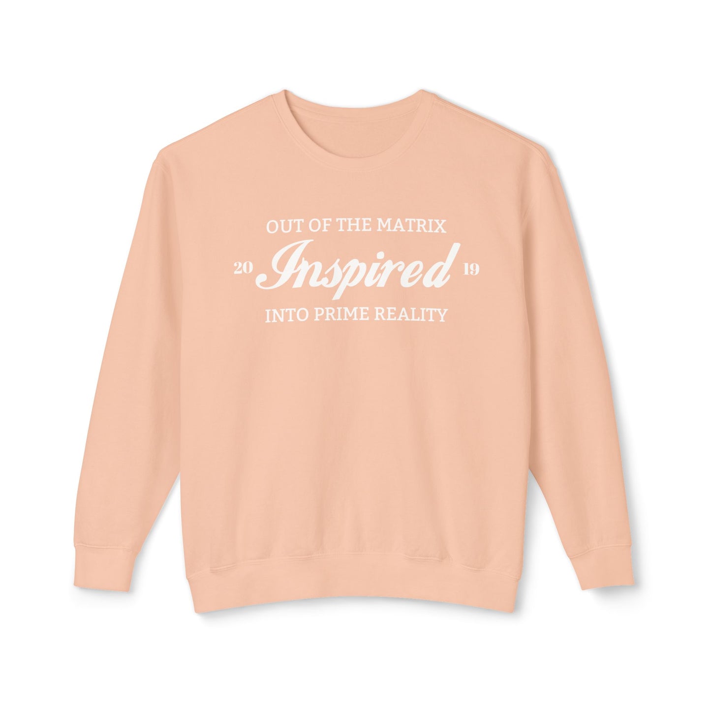 INSPIRED PRIME REALITY Unisex Lightweight Crewneck Sweatshirt W