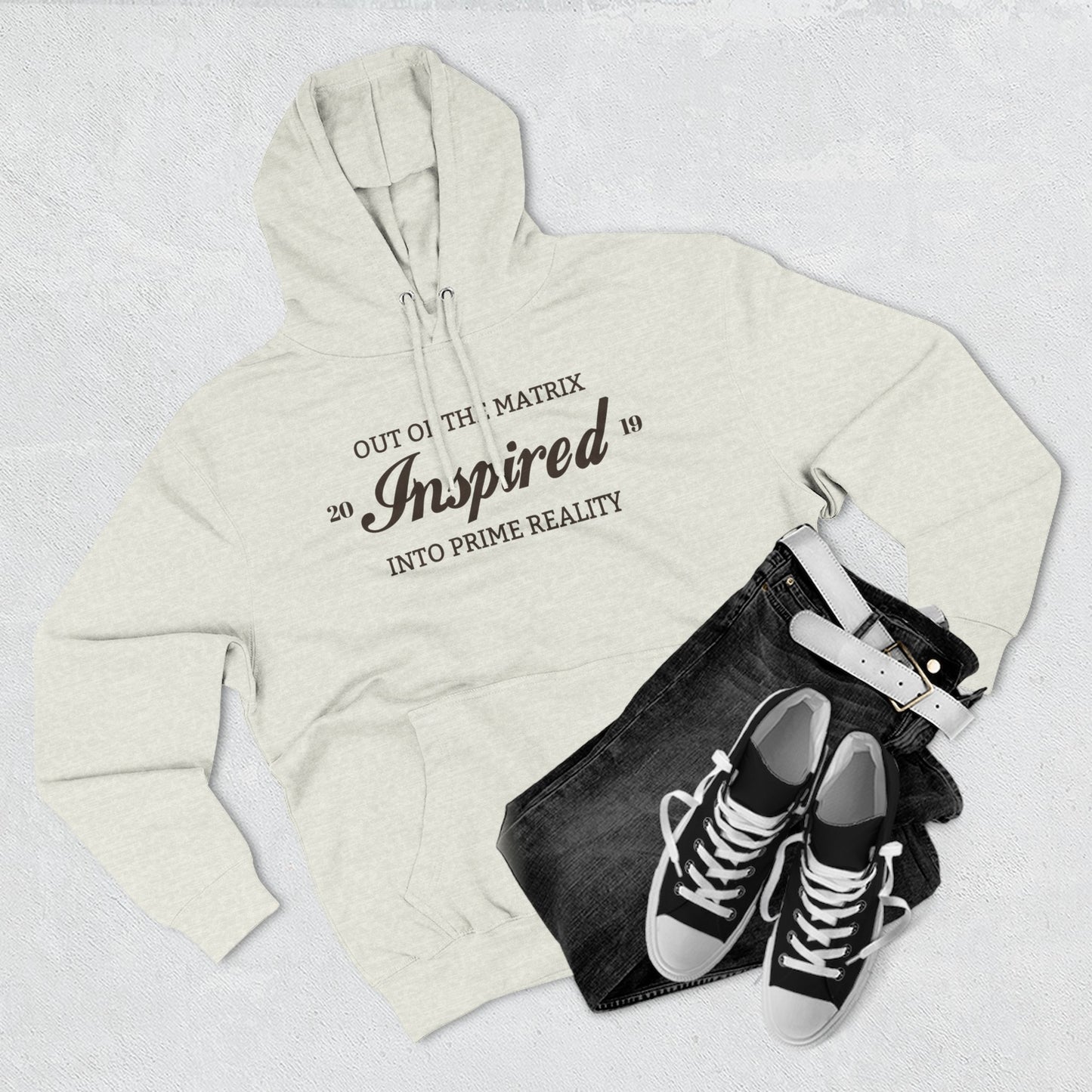 PRIME REALITY Inspired Fleece Hoodie UNISEX