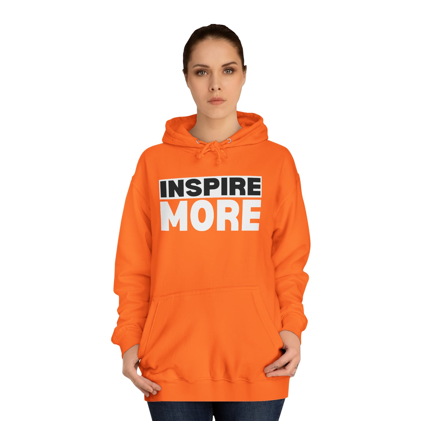 INSPIRE MORE Unisex College Hoodie
