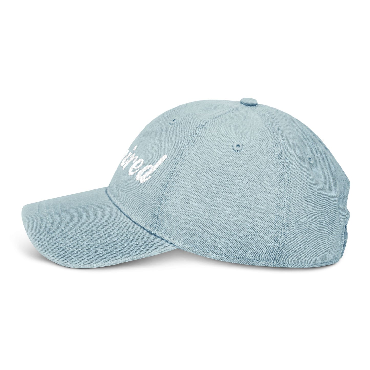 INSPIRED DENIM HAT - Stylish Embroidered Cap