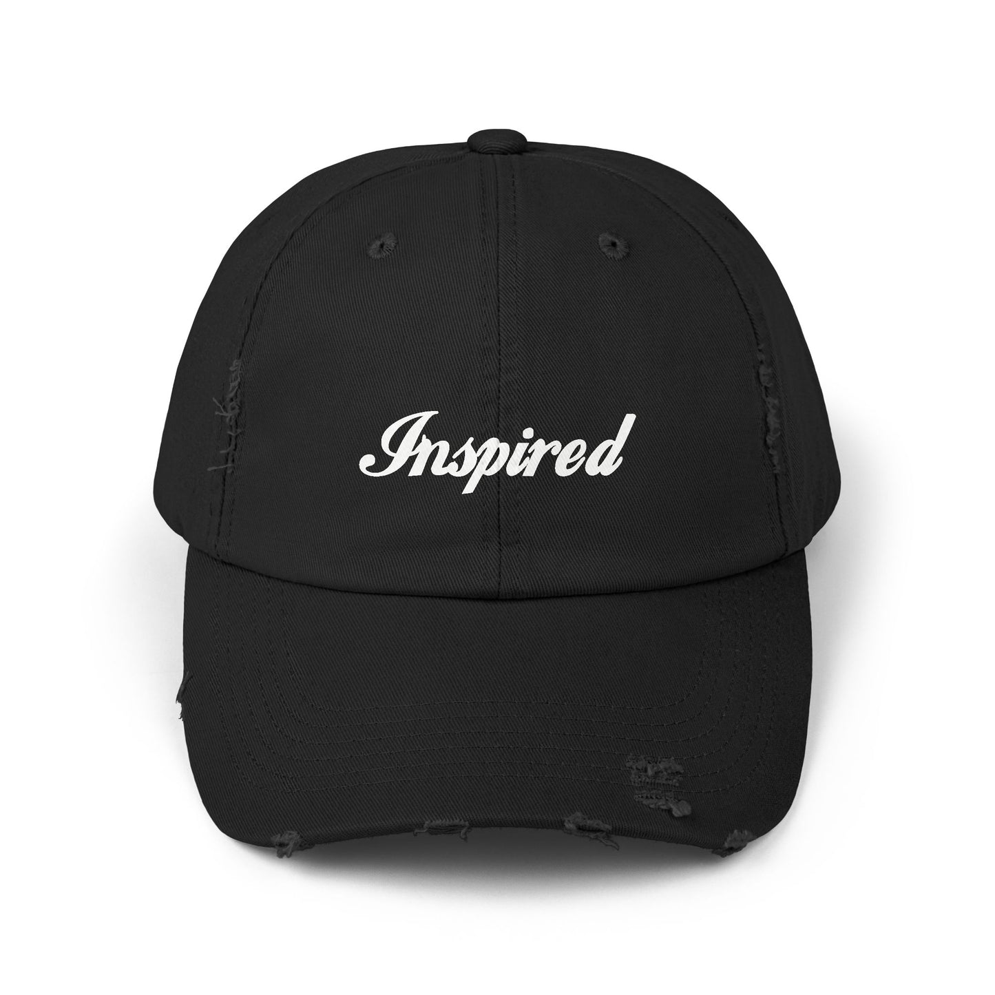 INSPIRED Unisex Distressed Cap - Inspired Fashion Accessory