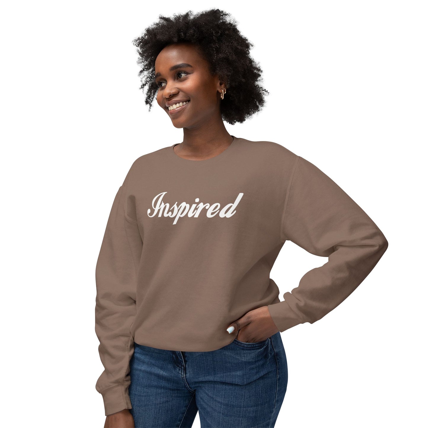 INSPIRED Unisex Lightweight Crewneck Sweatshirt